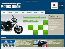 Tablet Screenshot of motosgijon.com